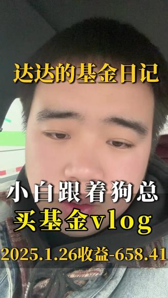 该收手时没收手,该出手时不出手,哎#基金 #vlog日常 #狗总