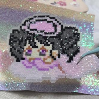 ♡₊*拼出自己画的图纸º₊༚💖
#拼豆 #像素画 #diy