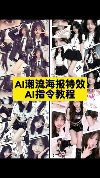 ai潮流角色海报豆包制作教程 ai潮流角色海报生成怎么弄 #ai潮流角色海报 ai潮流角色海报指令 ai潮流角色海报壁纸 ai潮流角色海报生成豆包指令 ai潮流角色海报白鹿 ai潮流角色海扱ai教程#ai潮流角色海报生成 ai潮流角色海报壁纸怎么弄#剪映 #剪映图片设计