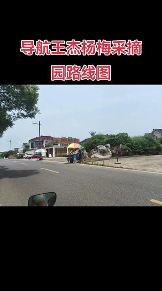 #吃杨梅的季节#自家果园 导航王杰杨梅枇杷采摘园,大约步行三分钟到达采摘园,很方便