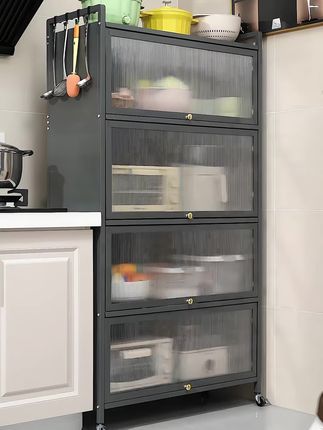 #储物柜 #收纳柜 #置物柜 #厨房置物架#置物架