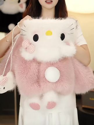 #女童外套秋冬装 #毛毛衣外套 #女童外套 这个颜色真的太可爱了吧!穿上妥妥的小公主一枚
