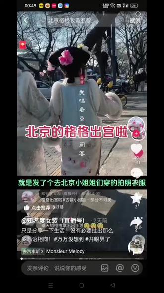 清朝虽辱,也是中华文化的一段记忆#格格服 #清朝 #中华民族 #抽象 #二次元