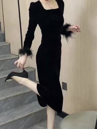 #dou有好身材 #长款连衣裙 #连衣裙#品质女装 #上热门