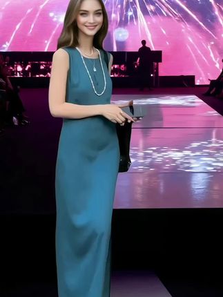 #优雅气质 #美不美你说了算 #女神范 #高贵优雅 连衣裙#爱了爱了