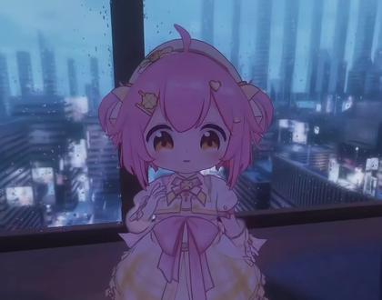 少我一个也没関系嘛喵#永雏塔菲#vrchat