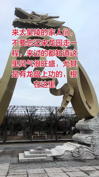 太昊陵,龙园,好多人都没有走到,全国最大的龙🐉图腾#周口太昊陵天下第一陵 #太昊陵子孙窑