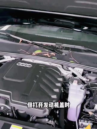 奥迪A6L机盖防尘网Q5LA4L #汽车用品  #汽车好物  #奥迪a6l