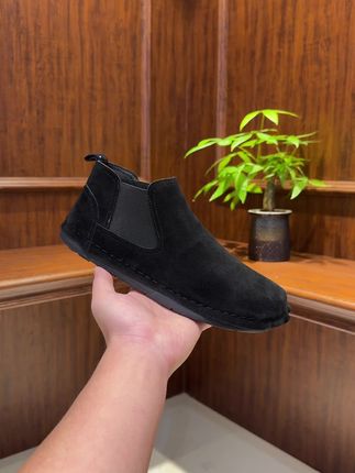 一脚蹬真皮中筒男靴#鞋子推荐 #好鞋推荐 #一脚蹬男鞋#真皮男鞋