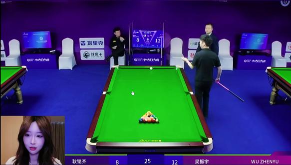 冷面杀手吴振宇 恭喜吴振宇晋级乔氏500万64强#台球 #吴振宇 #乔氏中式台球