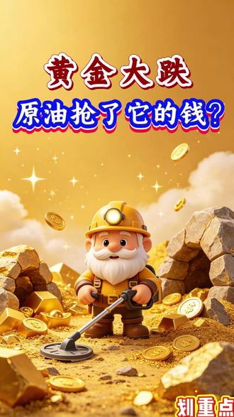 黄金、石油、美元三者的关系,看懂就不慌了 #财经 #黄金 #石油 #美元