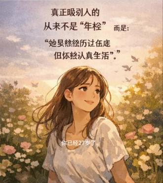 #焦虑 #晚婚 #女性成长 #女性情感 #人间清醒 29岁不可怕。
可怕的是,
因为焦虑,
把自己交给了不对的人。
婚姻不是任务。
人生也没有统一时间表。
愿你不是因为“害怕孤独”结婚,
而是真正遇见了那个
让你安心的人。