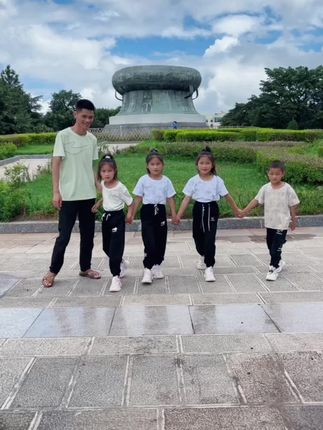 三胞胎爸爸阿陆