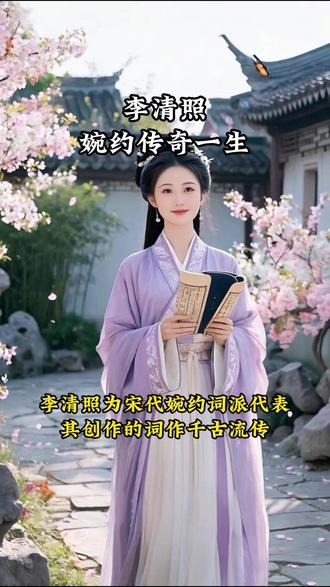 李清照婉约传奇的一生 #历史人物 #李清照 #历史故事 #即梦ai #扣子工作流