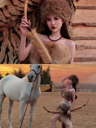 照片拍出惊悚感l你敢来一组狼女大片吗
#摄影约拍 #摄影师日常 #狼女拍摄 #惊悚 #机位标签激励计划