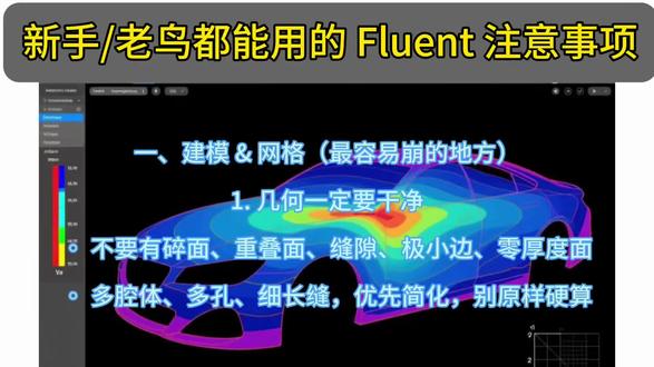 新手老鸟都能用的fluent注意事项#fluent #fluent2022 #fluent计算 #fluent流体分析 #fluent基础培训