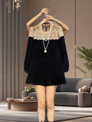 #大码女装#时尚气质#高级感穿搭 #不怕你胖就怕你不时尚 #太好看了