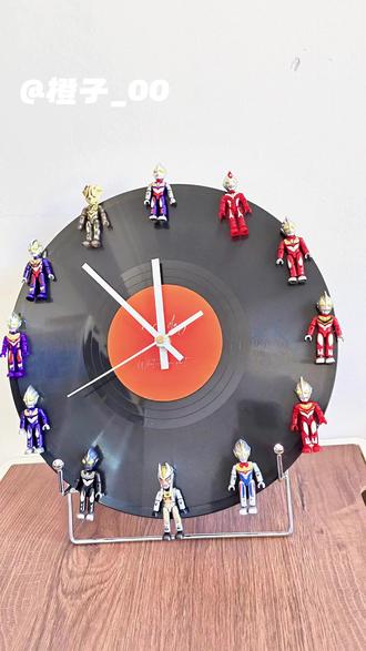 跟我一起来做一个全是奥特曼的时钟吧!#奇妙积木 #奥特曼 #手工 #迪迦奥特曼 #奇妙积木翻翻乐