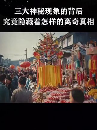 三大神秘现象的背后究竟隐藏着怎样的离奇真相#揭秘#冷知识#玄学