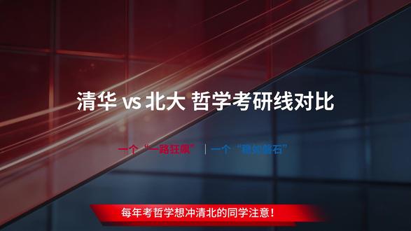清华北大哲学考研分数线近六年校线分析 #清华考研 #北大考研 #考研分数线 #哲学考研 #盛世清北