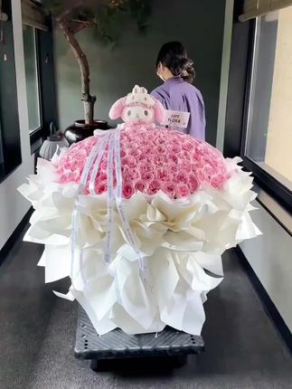 #玫瑰花束#七夕礼物#礼物 #惊喜 # 花束鲜花速递同城订婚生日配送女友