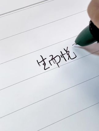 谁懂啊!我对这支按动钢笔的爱不释手 生而悦己 而非困于他人#手写 #王子铖 #文案
