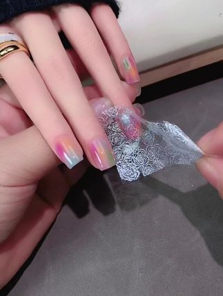 #创作灵感 #显白美甲 #夏天美甲 #夜子老师美甲