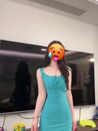 这个夏天最显白的裙子#韩系baby蓝 #裙子 #吊带