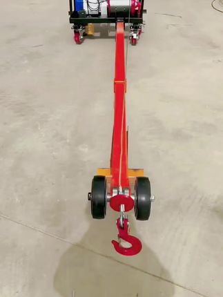 双电机吊机家用220v轻松吊门窗玻璃断桥铝窗户小型吊装升降起重机#高空吊装 #高空作业安全第一 #建筑工地专用 #移动小吊车