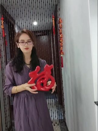 #景德镇陶瓷福字摆件#福到财到好运到 #装饰摆件