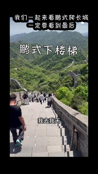 @沈华柏(张云鹏)
不到长城非好汉!云鹏做到了!蜿蜒巨龙、壮阔山河,都被你收入眼底,这趟旅程超有意义
#张云鹏 #鹏式爬长城 #不到长城非好汉 #长城打卡 #堂哥带娃