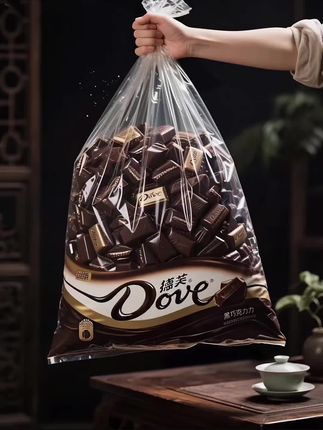 家人们!德芙牛奶巧克力这波优惠太给力了!一大袋45颗到手超划算,奶香味足、入口丝滑还不甜腻,大人小孩都爱吃。独立包装干净又方便,过年拿来招待亲友正合适,这便宜必须薅~#德芙巧克力 #超便宜超划算