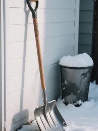 锰钢助力推雪铲 用它除雪特别好用 带轮设计#清雪神器 #除雪神器 #助力铲 #高性能实用工具 #冰铲