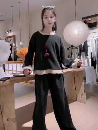 #女童套装#秋款穿搭 #套装 #女儿就是用来打扮的 #高品质童装