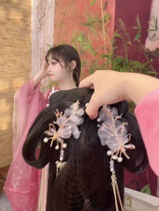 新入的古风假发,爱了爱了~ #国风古韵 #古装造型 #汉服假发 #国风 #古风
