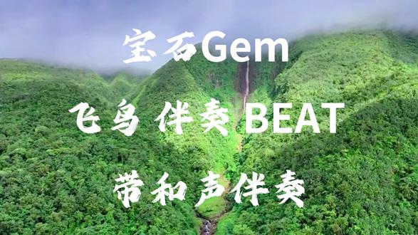 宝石Gem 飞鸟 伴奏音乐 带和声伴奏 宝石Gem 飞鸟 伴奏#BEAT #伴奏#带和声伴奏