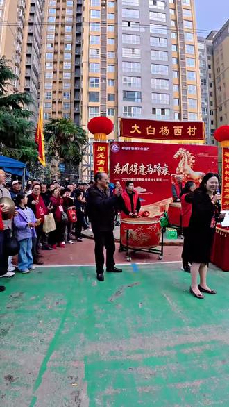 正月十五弄元宵,大白杨西村传统社火芯子加锣鼓,欢天喜地迎元宵节