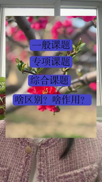 一般课题,专项课题,综合课题,什么区别什么作用?#副高 #教师副高 #课题 #一般课题 #综合课题