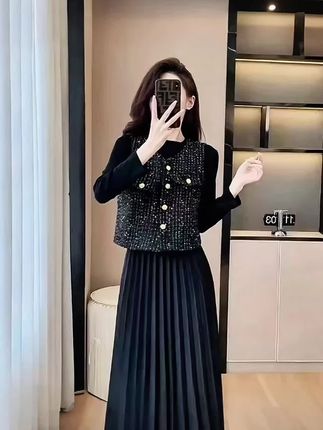 #小香风马甲外套 #女装测评 #马甲外套