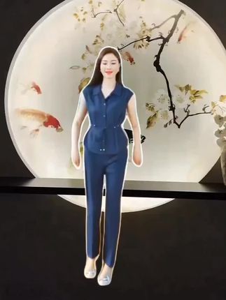 #每日分享 时尚衬衫垂感阔腿裤两件套#时装搭配