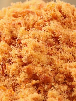 金丝肉松寿司酥香即食做烘焙面包蛋糕三明治入味肉松粉#肉粉松 #肉松 #寿司 #美食分享 #好吃到停不下来