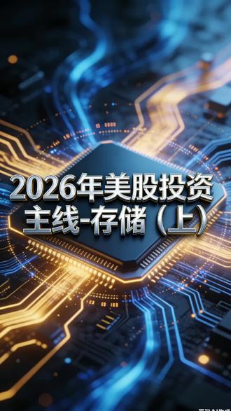 2026年美股投资主线-存储(上)#财经知识#干货分享#美股#2026年投资#美光科技