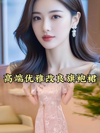 #新中式穿搭 #改良旗袍裙 #显瘦穿搭 #遮肉显瘦