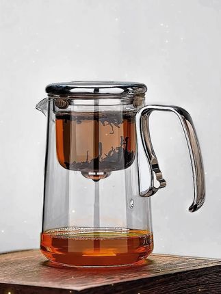推磁吸飘逸杯玻璃泡茶壶茶水分离杯泡茶神器泡茶器过滤冲茶杯茶具#茶水分离杯 #茶具好物推荐 #泡茶神器 #飘逸杯泡茶壶#茶生活