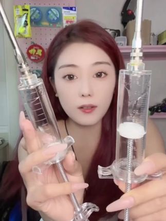 兽用灌药器喂食器猪牛羊动物投药器狗犬猫咪宠物喂药器塑钢注射器#灌药器