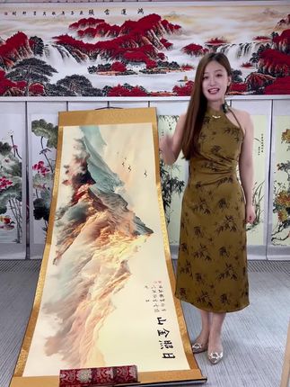 #沙发背景画 #客厅挂画 #装饰画搭配