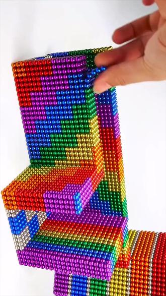 巴克百变球5mm彩磁力珠魔力珠磁铁珠解压吸铁石益智拼接拼装玩 #巴克球 #解压玩具 #极度舒适 #巴克球的一万种创意玩法 #磁力珠