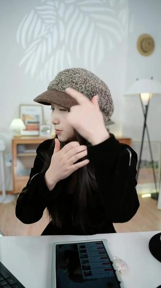 冬天戴它超暖和!这款贝雷帽还能免费退哦~