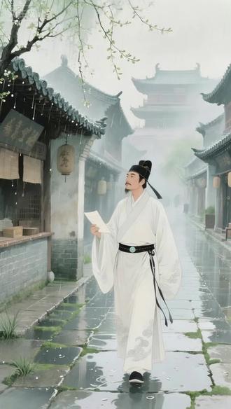 《早春呈水部张十八员外》
唐•韩愈
天街小雨润如酥,
草色遥看近却无。
最是一年春好处,
绝胜烟柳满皇都。
此诗作于唐穆宗长庆三年(823年)早春,韩愈时任吏部侍郎,赠诗水部员外郎张籍(排行十八)。当时韩愈已56岁,历经仕途起伏后,对自然与人生皆有深刻体悟。张籍因公务繁忙未应约游春,韩愈遂作此诗相赠。
诗人通过"草色遥看近却无"的微妙观察,精准捕捉了初春特有的朦胧美。将细雨比作"酥"的独特想象,既显滋润质感,更含欣喜之情。后两句直抒胸臆,在早春与暮春的对比中,表达对新生力量的赞美,体现了诗人虽居高位仍保持对自然万物的细腻感知,展现出成熟生命对初生希望的珍视与期许。@DOU+小助手
#古诗词赏析 #聊聊心中的最美古诗词 #韩愈 #早春呈水部张十八员外 #天街小雨润如酥