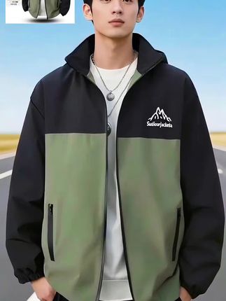 高品质冲锋衣外套#冲锋衣 #外套 #男士穿搭 #男士冲锋衣外套